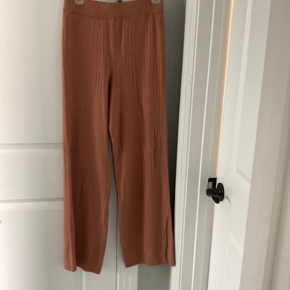 Abercrombie rib knit pants sz medium